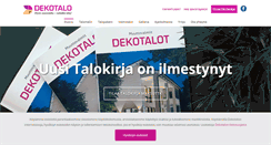 Desktop Screenshot of dekotalo.fi